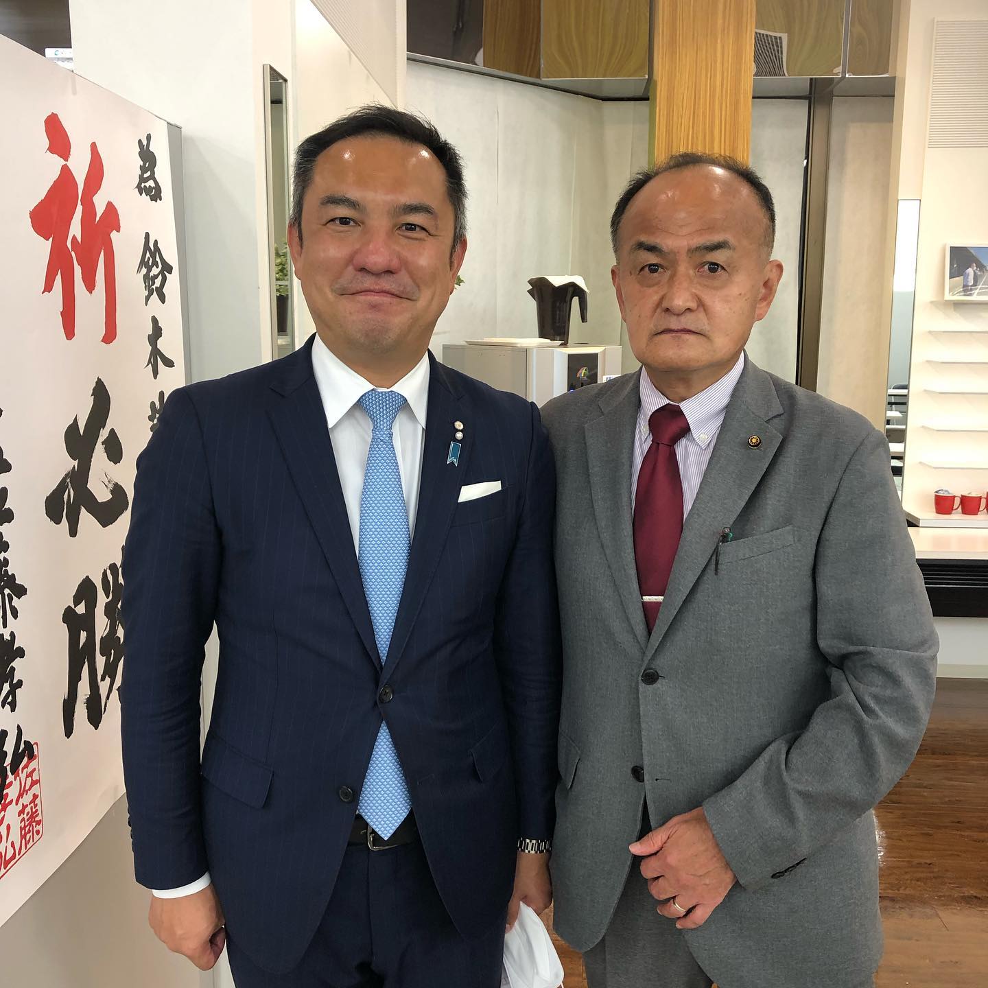前県知事の鈴木英敬さん
